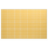 Yellow White Gingham Pattern Stoff (Fat Quarter (45,7 x 55,9 cm))