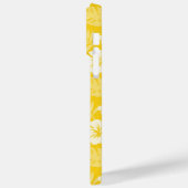 YELLOW & WHITE HIBISKUS BLUME Case-Mate iPhone HÜLLE (Rückseite / Links)