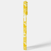 YELLOW & WHITE HIBISKUS BLUME Case-Mate iPhone HÜLLE (Rückseite / Rechts)