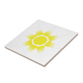 Yellow White Magic Sun-Produkt Fliese (Seite)