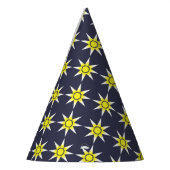 Yellow White Magic Sun-Produkt Partyhütchen (Links)