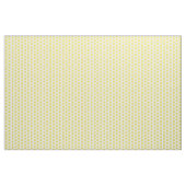 Yellow White Mini Polka Dosen Fabric Stoff (Yard (91,4 cm))