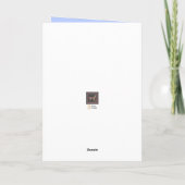 Yellow & White Pansies Get Well Karte (Rückseite)