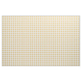Yellow & White Plaid Gingham Stoff (Yard (91,4 cm))