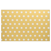 Yellow-white-Punkt-Muster DIY-Hobby-Stoff Stoff (Fat Quarter (45,7 x 55,9 cm))
