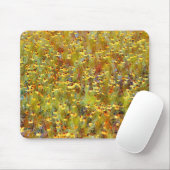 Yellow Wildblume Meadow Art Mouse Pad Mousepad (Mit Mouse)