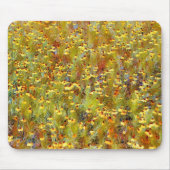 Yellow Wildblume Meadow Art Mouse Pad Mousepad (Vorne)