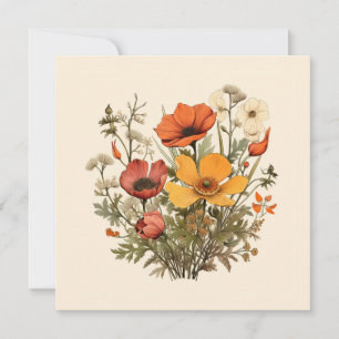 Yellow Wildblume Pflanze Bouquet Botanischer Garte