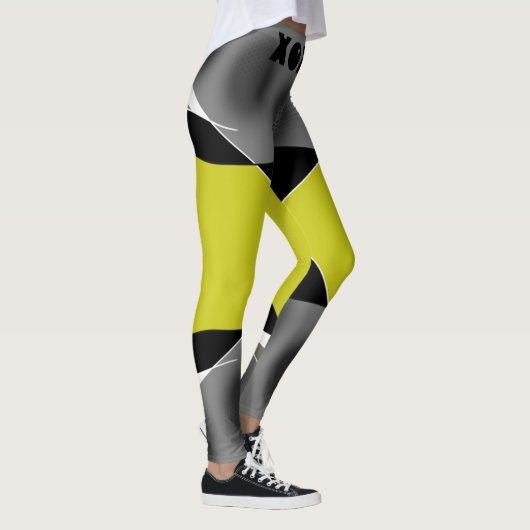Yellow Xoxo Leggings (Rechts)