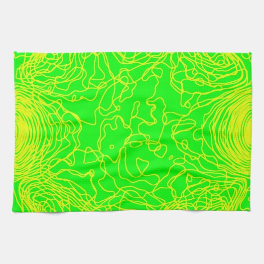 Yellow Yarn Küchentücher (Horizontal)