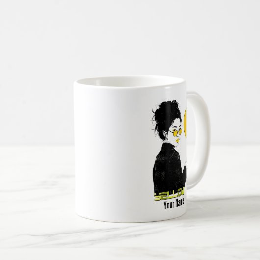 Yellow - YEW01 Kaffeetasse (VorderseiteRechts)