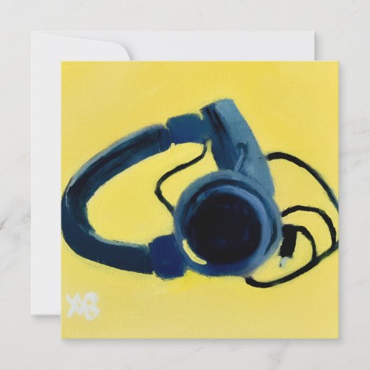 Yellow Zen Einladung (Vorderseite)