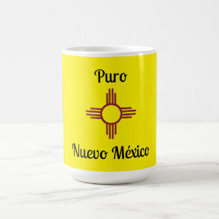 Yellow Zia Sun Puro Nuevo Mexiko Kaffeetasse