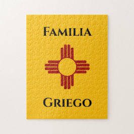 Yellow Zia Sun Puro Nuevo Mexiko Puzzle
