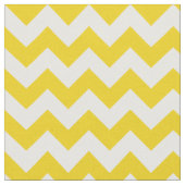 Yellow Zigzag, gelb Zickzack, geometrisches Muster Stoff (Nahaufnahme)