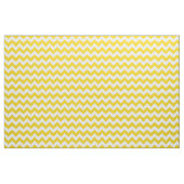 Yellow Zigzag, gelb Zickzack, geometrisches Muster Stoff (Fat Quarter (45,7 x 55,9 cm))