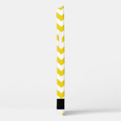 Yellow Zigzag, gelb Zickzack, Ihr Name Case-Mate iPhone Hülle (Rückseite / Rechts)