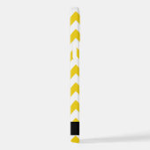 Yellow Zigzag, gelb Zickzack, Ihr Name iPhone Hülle (Rechte Seite)