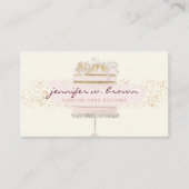 Yellow Zuhause baking Online-Leckerei Visitenkarte (Vorderseite)