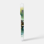 Yellowbilled Teal 200924AREF138 - Watercolor iPhone Hülle (Linke Seite)