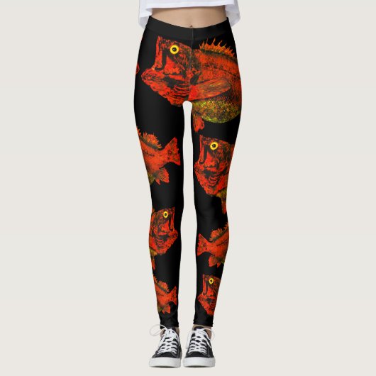 Yelloweye Klippenbarsch 2,0 - Leggings (Vorderseite)