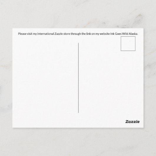 Yelloweye Rockfish - Postkarte (Rückseite)