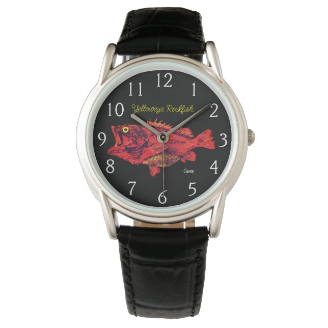 Yelloweye Rockfish - Watch Armbanduhr (Vorderseite)