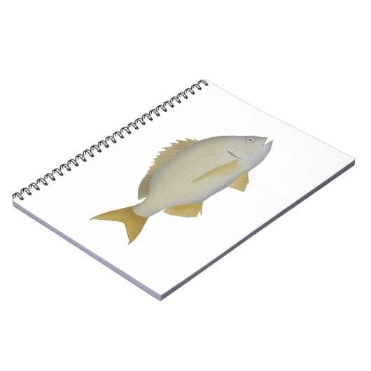 Yellowfin Bream Notizblock (Linke Seite)