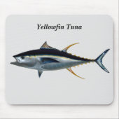 Yellowfin-Thunfisch Mousepad (Vorne)