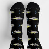 Yellowfin-Thunfisch-Socken Socken (Oben)