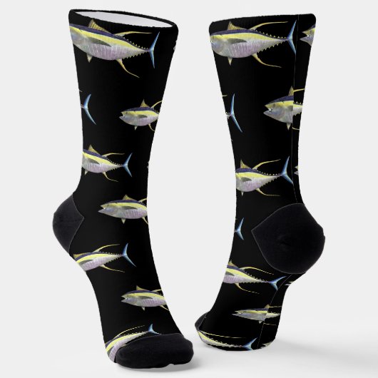 Yellowfin-Thunfisch-Socken Socken (Gewinkelt)