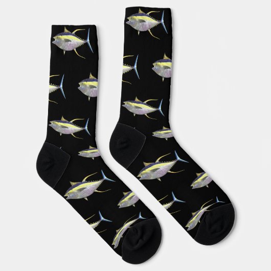 Yellowfin-Thunfisch-Socken Socken (Rechts)