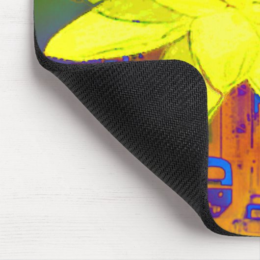 Yellowflower durch reiches La Bonté Mousepad (Ecke)