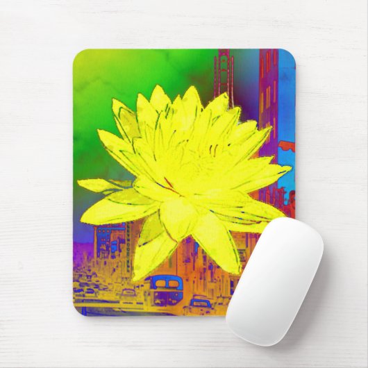 Yellowflower durch reiches La Bonté Mousepad (Mit Mouse)