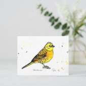 Yellowhammer Postkarte (Stehend Vorderseite)
