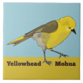 Yellowhead Mohua Fliese (Vorderseite)