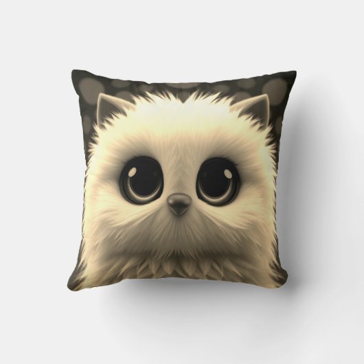 Yellowish Cutes Kissen (Rückseite)