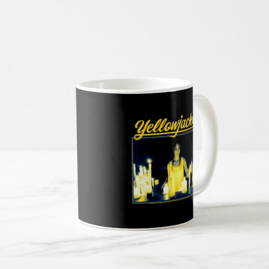 Yellowjacken Kerzenlicht Kaffeetasse (VorderseiteRechts)