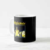 Yellowjacken Kerzenlicht Kaffeetasse (Vorderseite Links)