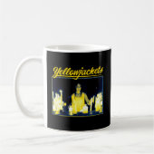 Yellowjacken Kerzenlicht Kaffeetasse (Links)