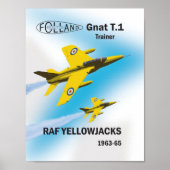 Yellowjacks 1963-65 RAF Poster (Vorne)