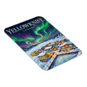 Yellowknife Kanada Magnet (Rechte Seite)