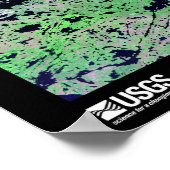 Yellowmesser-Feuchtgebiete Poster (Ecke)