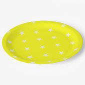 YELLOWSTARS Pappteller BEALEADER (Schrägansicht)