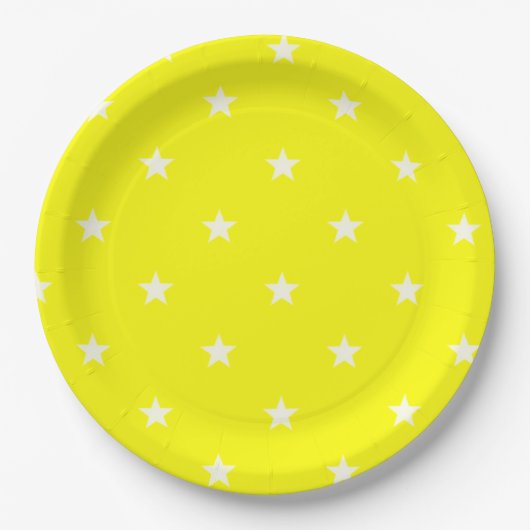 YELLOWSTARS Pappteller BEALEADER (Vorderseite)
