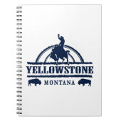 Yellowstomne-Buffalo- Notizblock (Vorderseite)