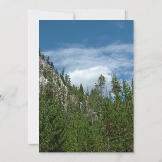 Yellowstone-Abschluss (Einberufung) Einladung (Rückseite)