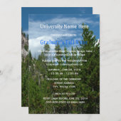 Yellowstone-Abschluss (Einberufung) Einladung (Vorne/Hinten)