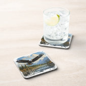 Yellowstone Adlergetränkeküste Getränkeuntersetzer (Rechte Seite)