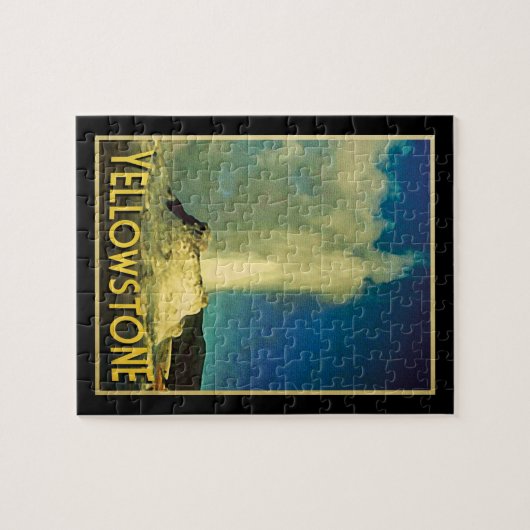 Yellowstone Alt treu Puzzle (Horizontal)